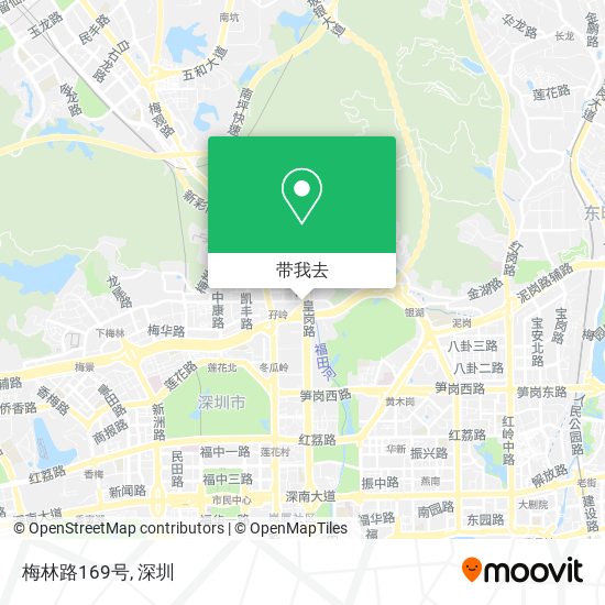 梅林路169号地图
