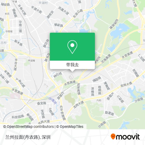 兰州拉面(丹农路)地图