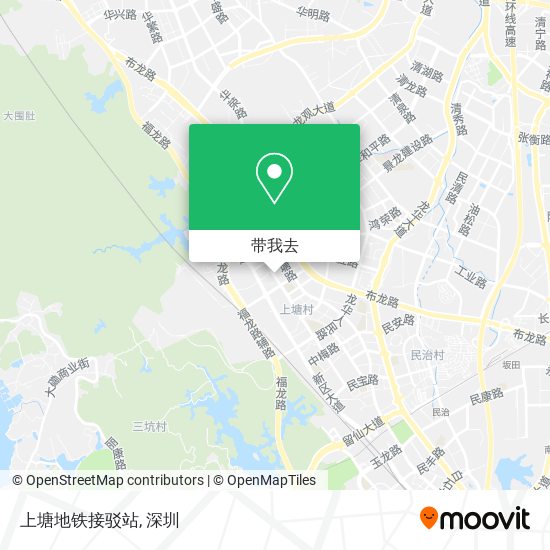 上塘地铁接驳站地图