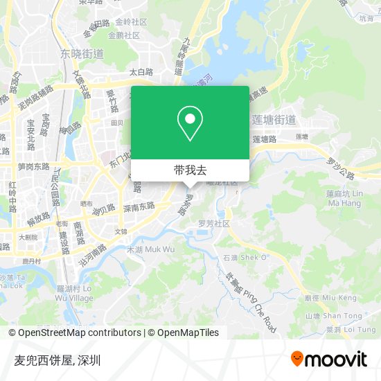 麦兜西饼屋地图