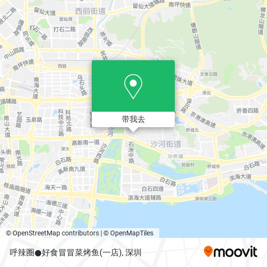 呼辣圈●好食冒冒菜烤鱼(一店)地图