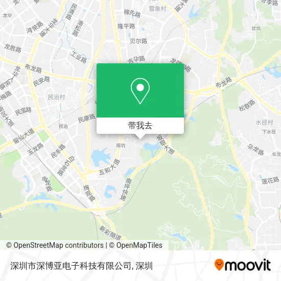 深圳市深博亚电子科技有限公司地图