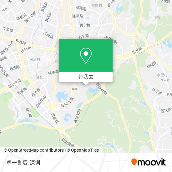 卓一售后地图