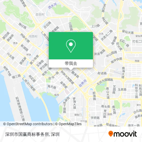 深圳市国赢商标事务所地图