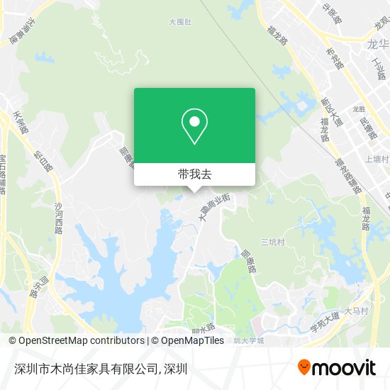 深圳市木尚佳家具有限公司地图