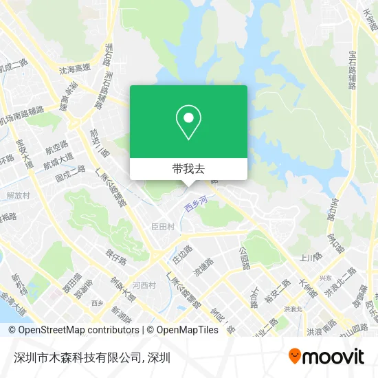深圳市木森科技有限公司地图