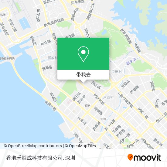 香港禾胜成科技有限公司地图
