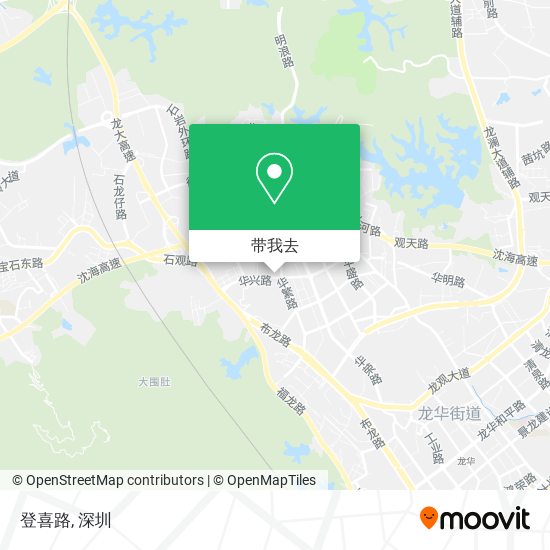 登喜路地图