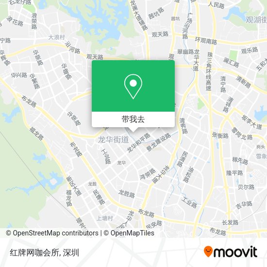 红牌网咖会所地图