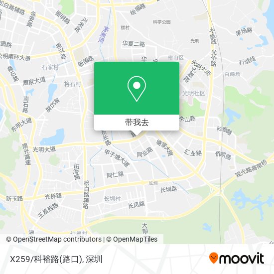 X259/科裕路(路口)地图