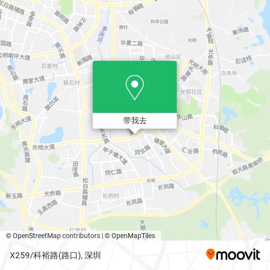 X259/科裕路(路口)地图
