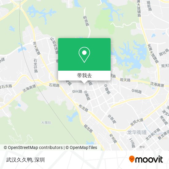 武汉久久鸭地图