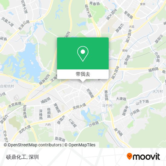 硕鼎化工地图