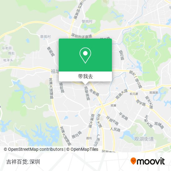 吉祥百货地图