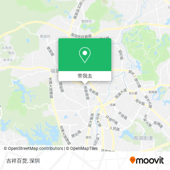 吉祥百货地图