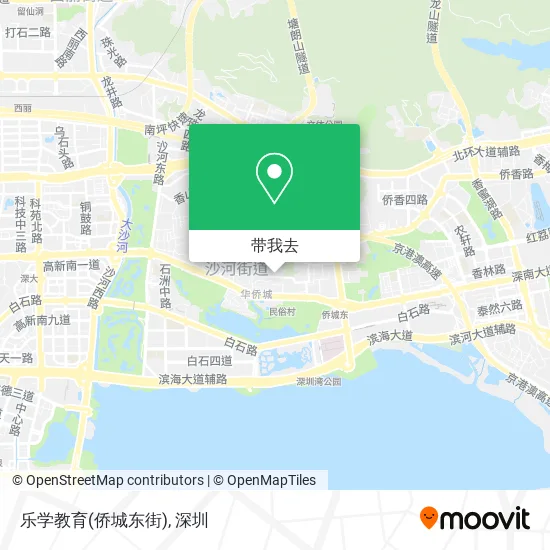 乐学教育(侨城东街)地图