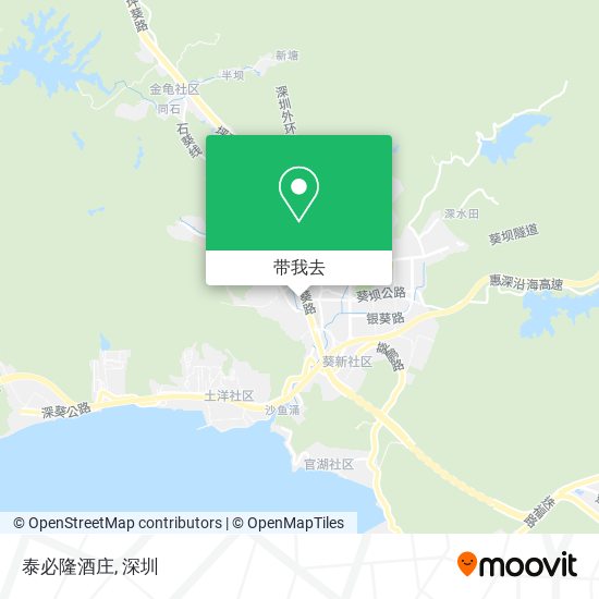 泰必隆酒庄地图