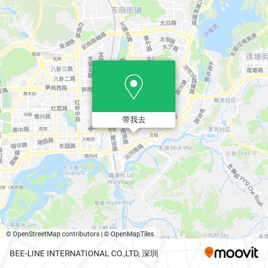 BEE-LINE INTERNATIONAL CO.,LTD地图