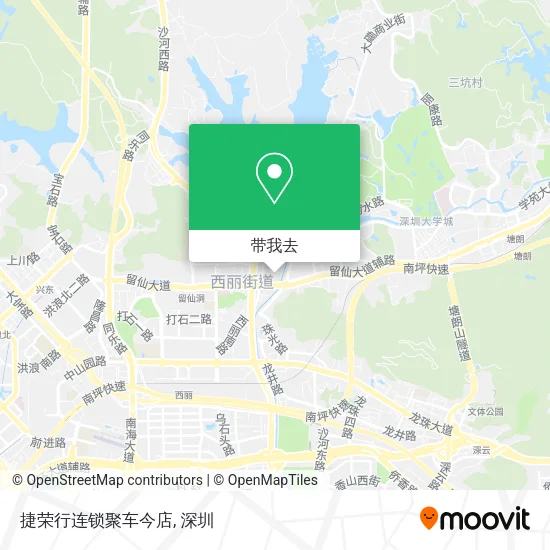 捷荣行连锁聚车今店地图