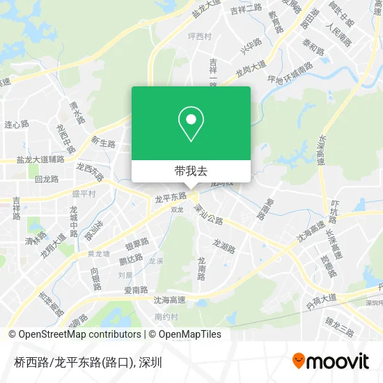 桥西路/龙平东路(路口)地图