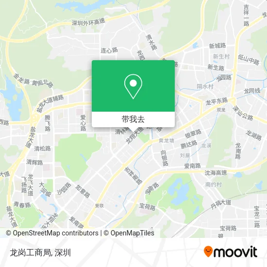 龙岗工商局地图