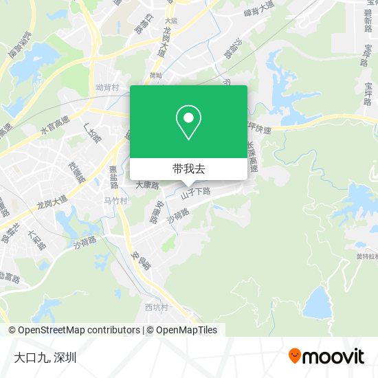 大口九地图