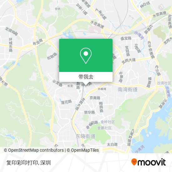 复印彩印打印地图