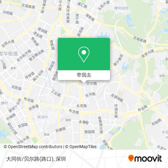 大同街/贝尔路(路口)地图