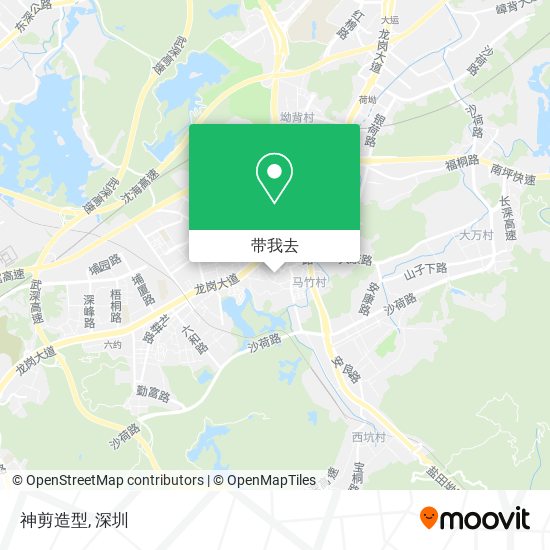 神剪造型地图