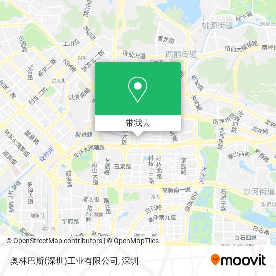 奥林巴斯(深圳)工业有限公司地图