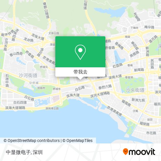 中显微电子地图