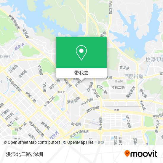 洪浪北二路地图