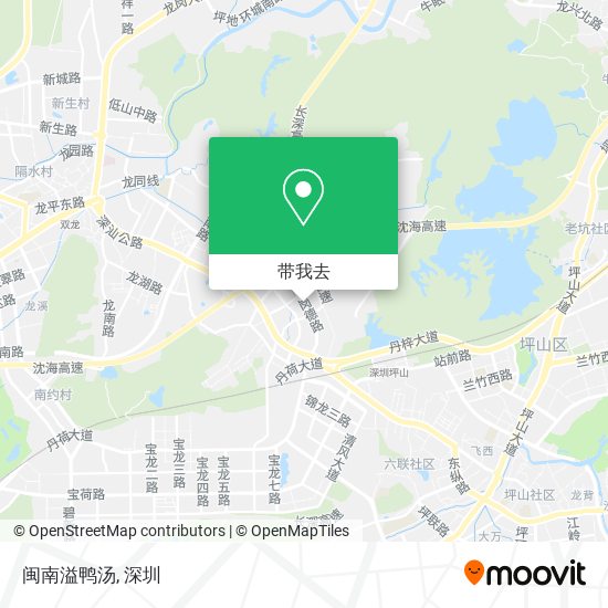 闽南溢鸭汤地图
