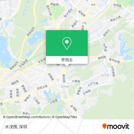水浸围地图