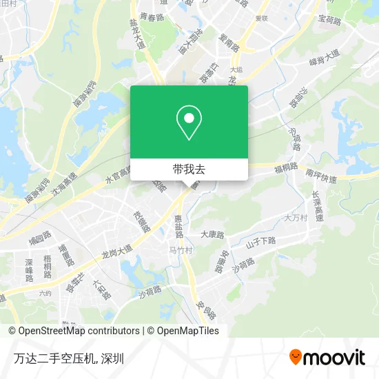 万达二手空压机地图