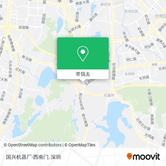 国兴机器厂-西南门地图