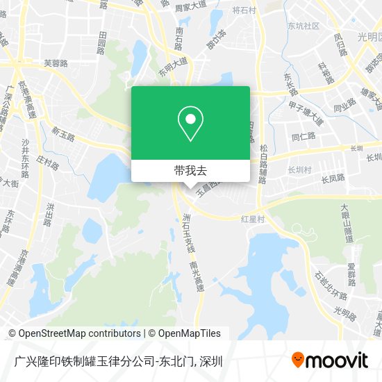 广兴隆印铁制罐玉律分公司-东北门地图