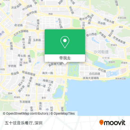 五十弦音乐餐厅地图