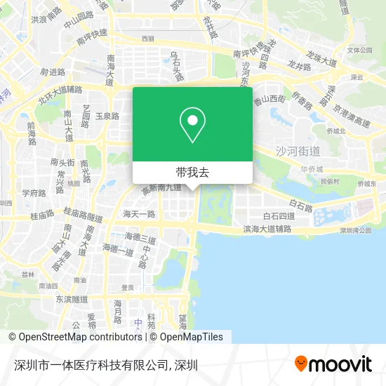 深圳市一体医疗科技有限公司地图