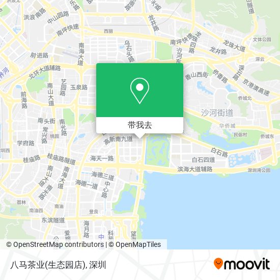 八马茶业(生态园店)地图