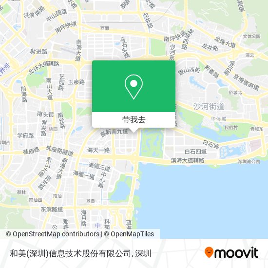 和美(深圳)信息技术股份有限公司地图