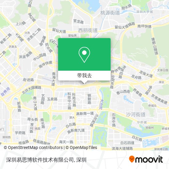 深圳易思博软件技术有限公司地图
