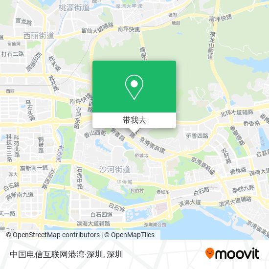 中国电信互联网港湾·深圳地图