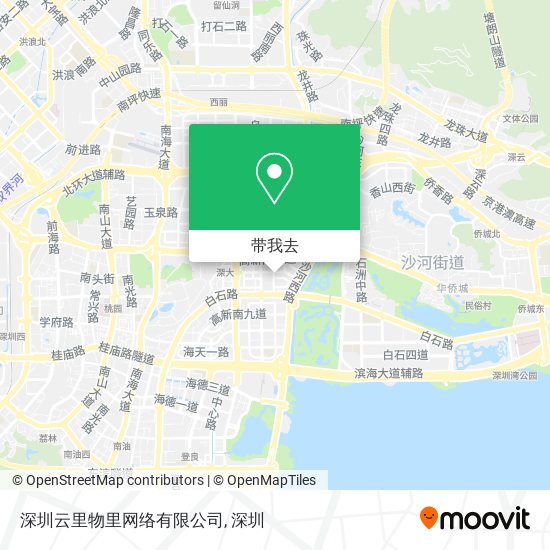 深圳云里物里网络有限公司地图