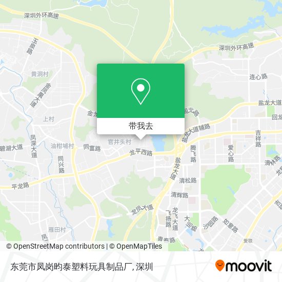 东莞市凤岗昀泰塑料玩具制品厂地图