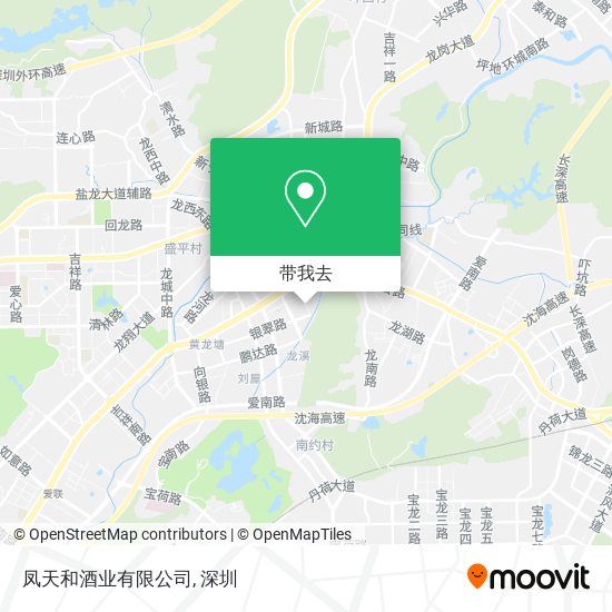 凤天和酒业有限公司地图