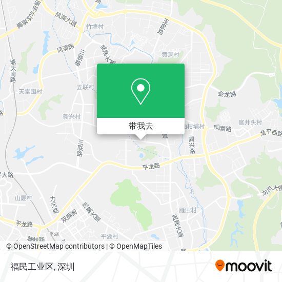 福民工业区地图