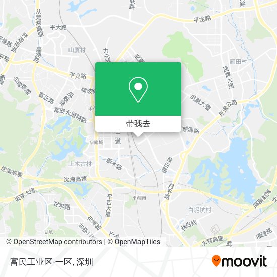富民工业区-一区地图