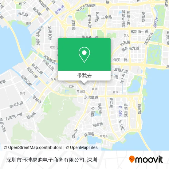 深圳市环球易购电子商务有限公司地图
