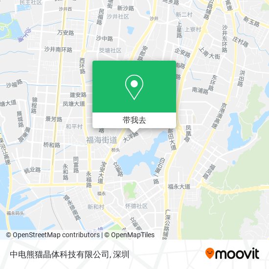 中电熊猫晶体科技有限公司地图